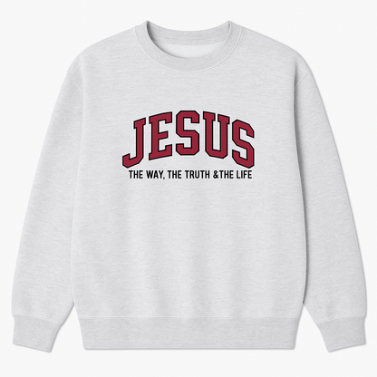 John 14:6 The Way Truth Life Crew Neck