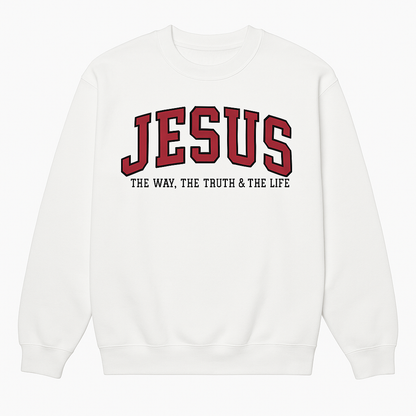 John 14:6 The Way Truth Life Crew Neck